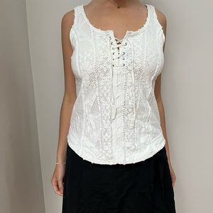Tank top from Free People🤍🤍